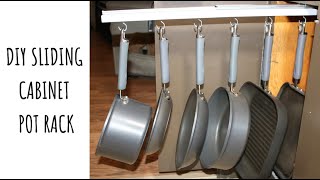 DIY Pull Out Shelves (Pots & Pans Organization) - Addicted 2