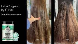 Ghair Organic Therapy before and after