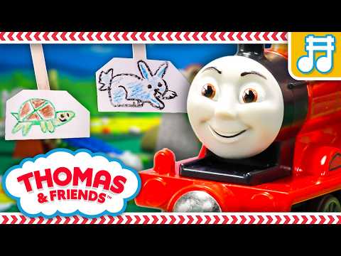 Clean James, Muddy James! | New Music Video: Sing Along with Thomas NEW! Official Music Video