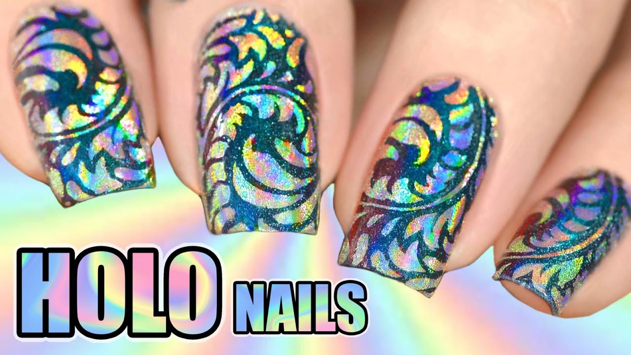 1. Holographic Nail Art Pigment Flakes - wide 2