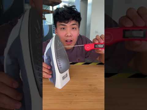 TESTING Cheap Vs Expensive CLOTHING IRONS! #shorts