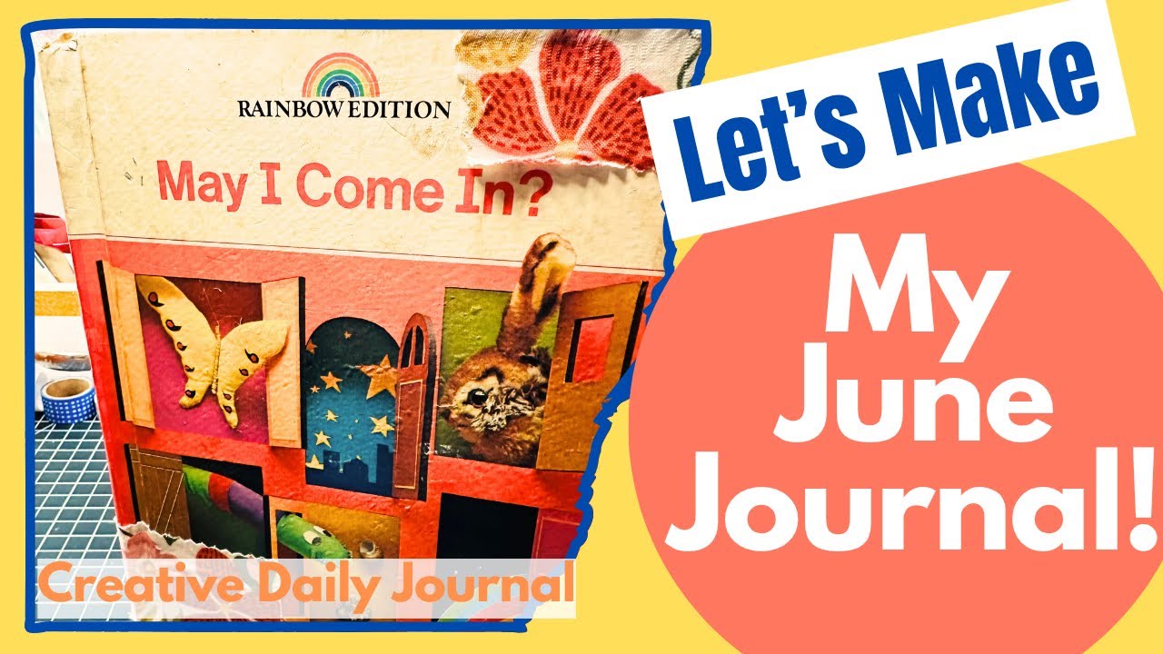 Making my June Daily Creative Junk Journal more Franken Papers