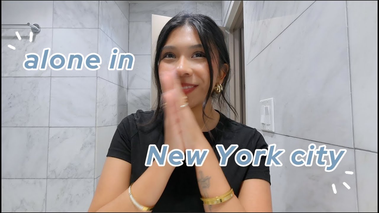 Один в Нью-Йорке 🏙️ | Встреча с Джоэлом Санни, поиски подарка в Нью-Йорке | Видеоблог о Нью-Йорке...