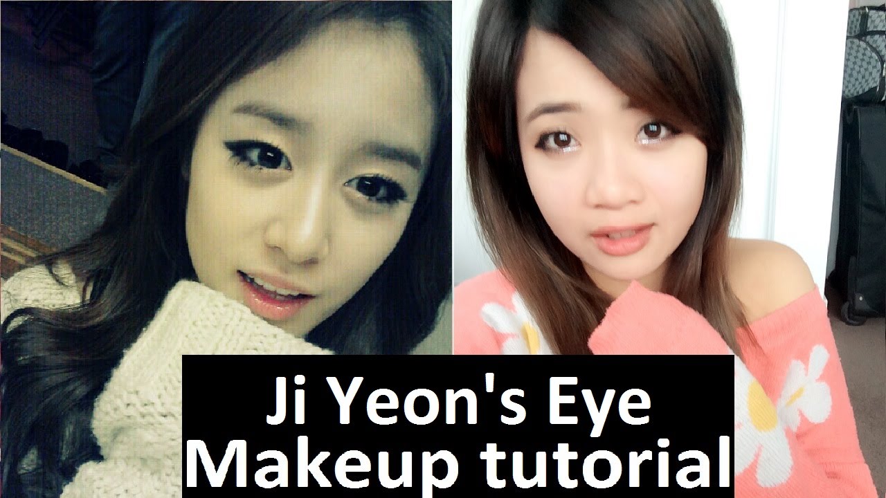 Ji Yeons Simple Eye Makeup Tutorial YouTube