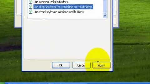 UNHIGHLIGHT THE DESKTOP ICON IN WINDOWS XP