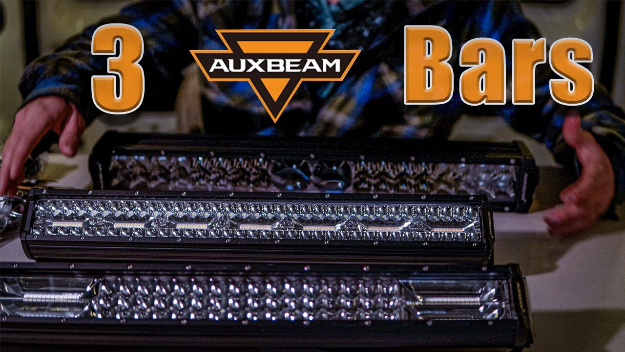 Testing 3 Popular AuxBeam LED Light bars | Including 5D-PRO series