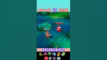 Lapu-Lapu vs Badang 1v1 Mlbb #1v1 #mlbb #lapulapu #badang