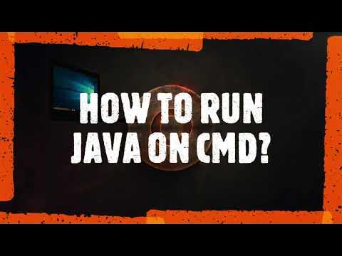 HOW TO RUN JAVA ON COMMAND PROMPT - YouTube