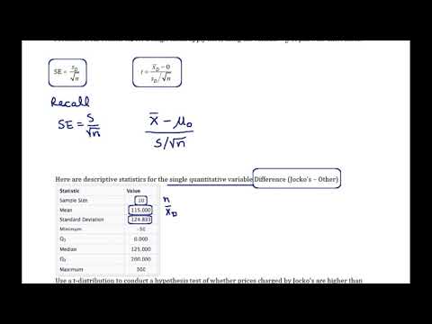 Lock 6 5 Hypothesis Test for Matched Pairs NEW