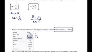 Lock 6 5 Hypothesis Test for Matched Pairs NEW