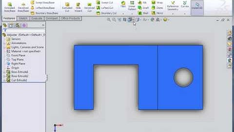 Solidworks Heads Up Display