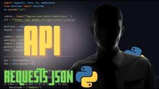 OBTENER DATOS DE PERSONAS INTRODUCIENDO UNA CEDULA CON PYTHON | MANEJO DE API'S