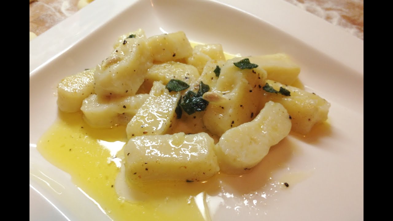 Gnocci Mit Salbei Buttersauce Youtube