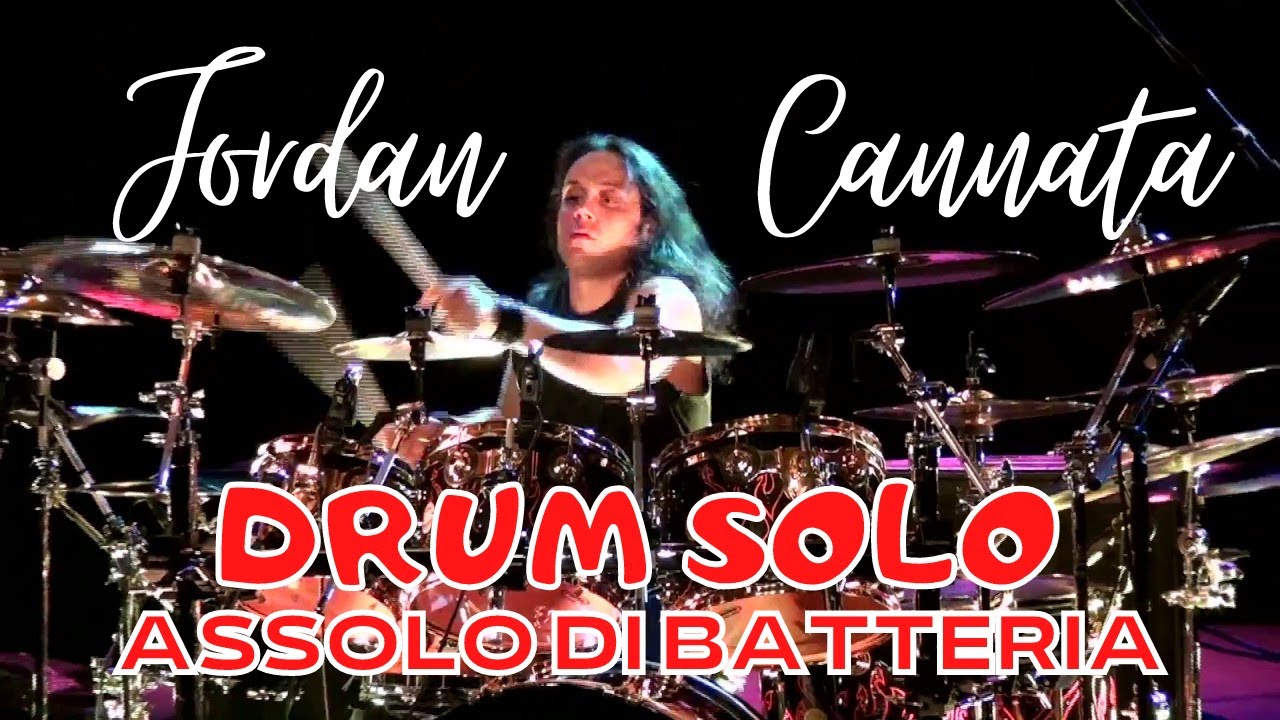 Jordan Cannata - Drum Solo (Assolo di batteria) #JordanCannata - YouTube