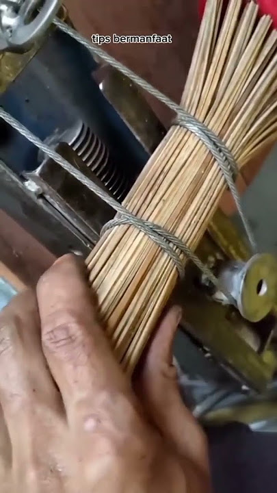 tutorial ikat sapu lidi #sapulidi #tutorial