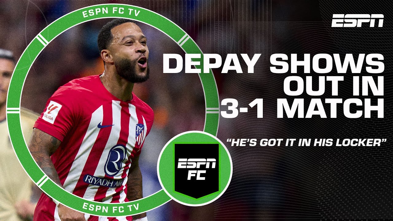 Watch Memphis Depay's stunning goal for Atletico Madrid in 3-1 win over  Granada