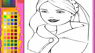 Barbie Coloring Pages For Girls - Barbie Coloring Pages Games screenshot 4