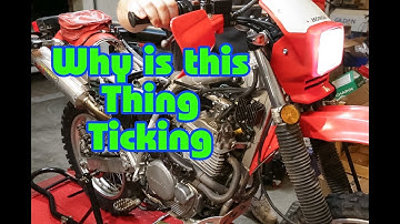 XR 650L Top End Ticking