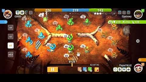 Mushroom wars 2 difficult start 1v1v1