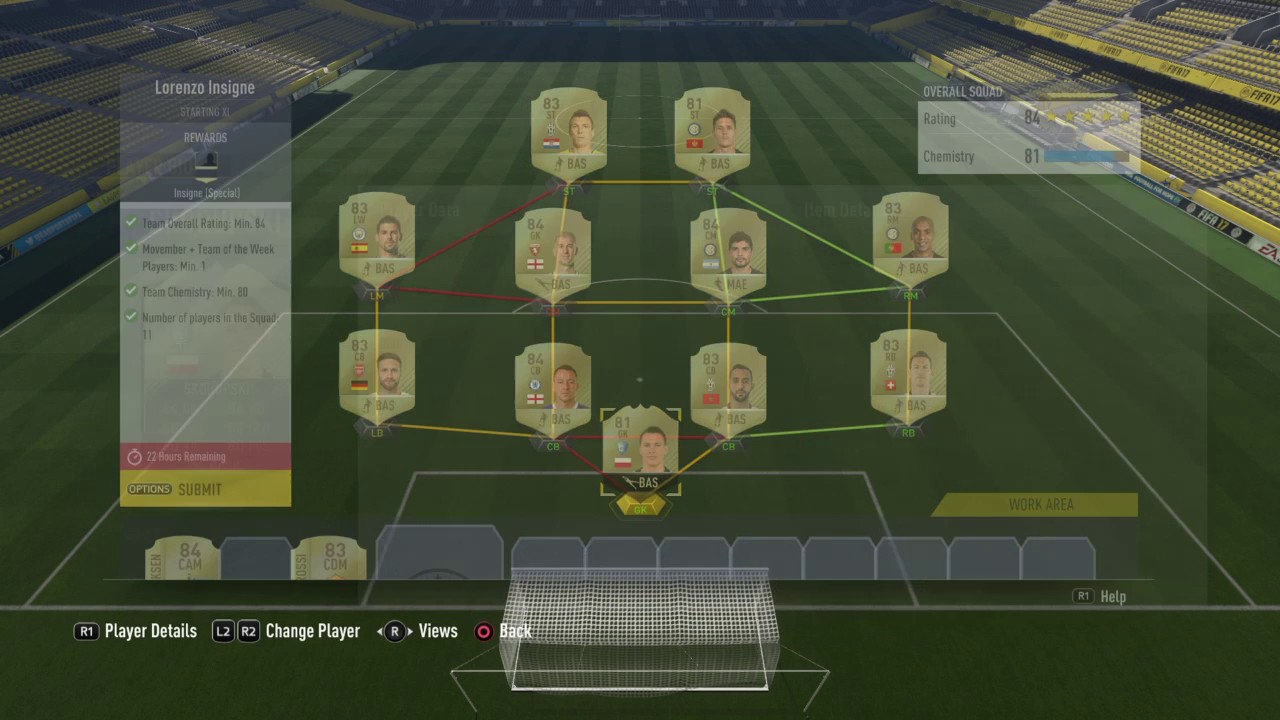 Real cheap insigne sbc (30k-35k)