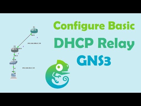 Configure DHCP Relay Gns3