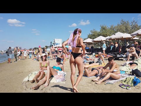 Анапа. Бабье лето на пляжах😎 Черного моря. Без комментариев