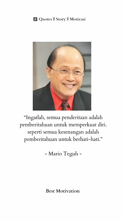 quotes motivasi diri Mario Teguh #quotes #shortvideo #motivasi