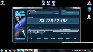 How to DDOS website using LOIC