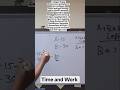 Time and Work Shortcuts Tamil | Aptitude Tricks for Exams #ssc #rrb #tnpsc #rrbntpc #rrbje #rrbalp