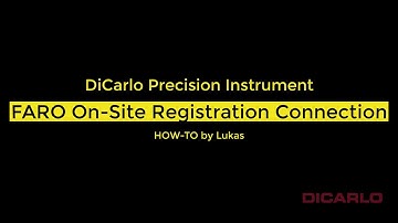 FARO On-Site registration connection