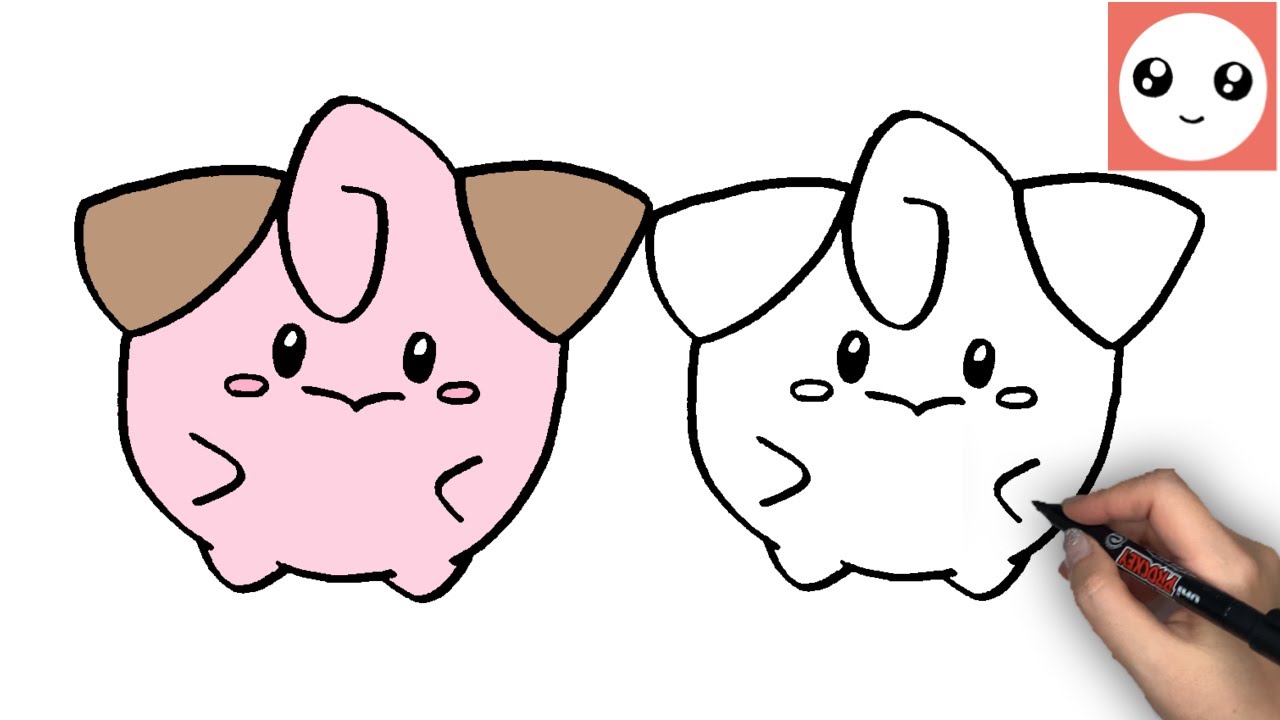 星形ポケモンピィのかきかた - YouTube