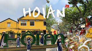 베트남 호이안 여행 브이로그🏝️🌞 안방비치 I 조개죽 현지인 맛집 I 라플라주 I 블루 기프트 스파 I 핑크성당 I 다낭공항