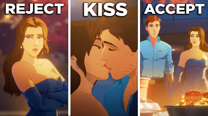 Dispatch - Accept vs Kiss vs Reject Blonde Blazer (ALL CHOICES)