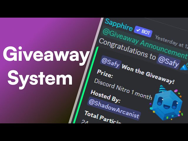 What is a Discord Giveaway Bot? - Skyrush