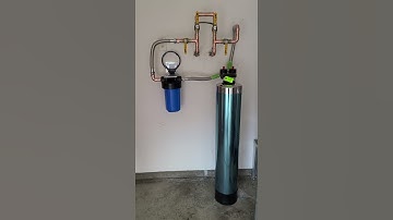 Water softener installation- Echo Plumbing and Rooter.
