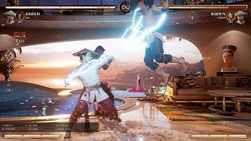 MK1 Raiden combo with jax unblockable setup