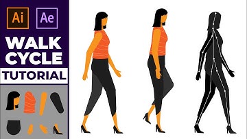 Character Animation Tutorial in After Effects - No Third Party Plugin