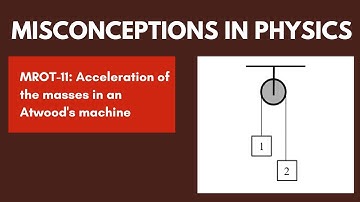 MROT11: Misconceptions in Physics: Finding the acceleration of the masses in an Atwoods machine