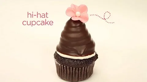 James Rosselle's Dipped Buttercream Hi-Hat Cupcake | Project Cupcake Craftsy Cake Decorating