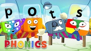 Phonics - Learn to Read | Four Letter Words! | Alphablocks screenshot 5