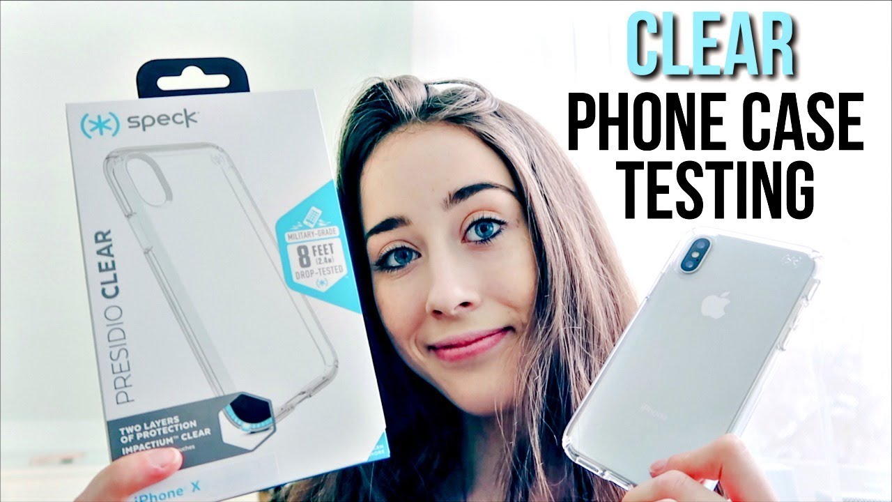 Clear iPhone X Case || Unboxing & Review • Speck Presidio