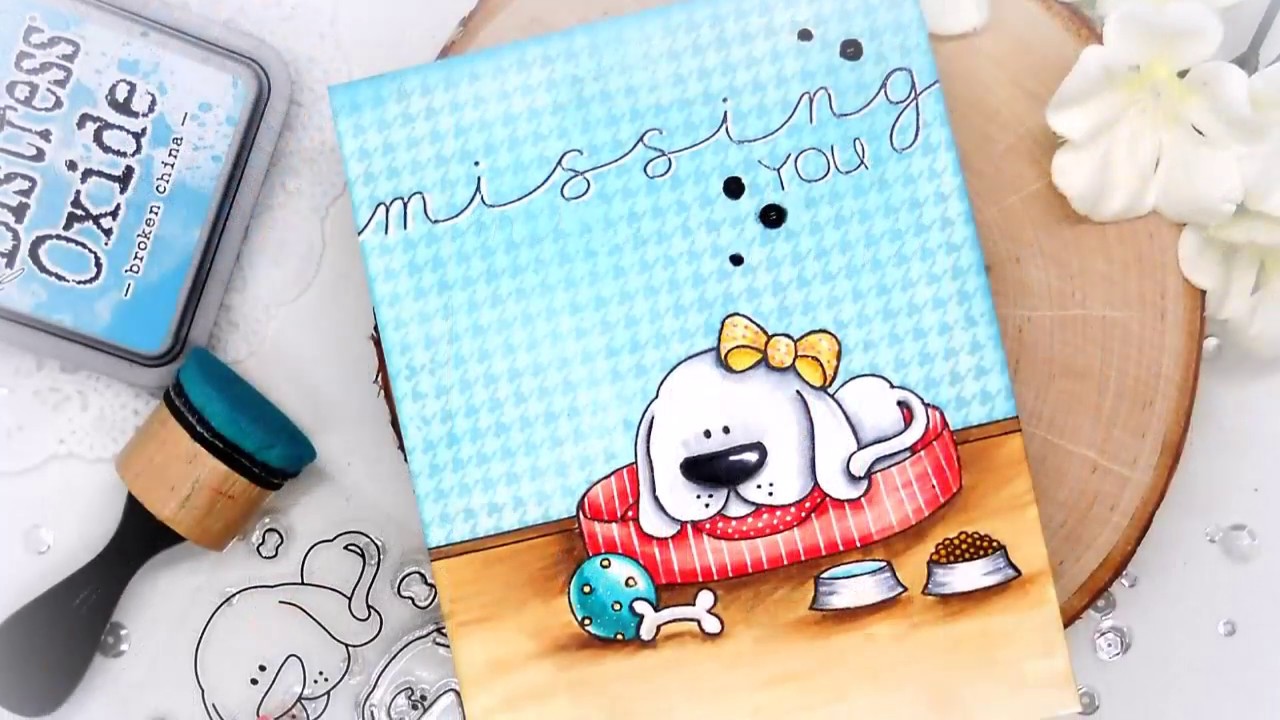 One Layer Pattern Background: Ink Blot Shop