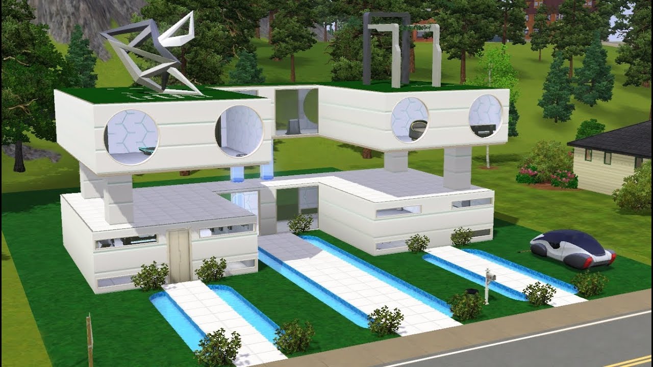 sims 3 into the future houses