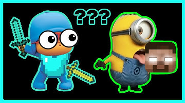 Pocoyo & Minion Ice Cream & It