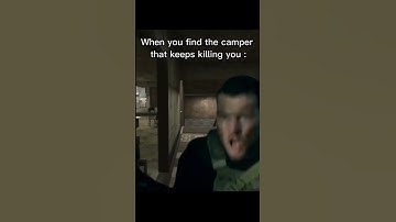 When You Find the Camper that Keeps Killing You