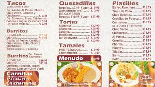 Mi Ranchito Menu Video 5 YouTubemp4