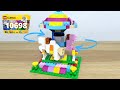 How to Build a LEGO Carousel (10698) | メリーゴーラウンドの作り方 - レゴクラシック10698レシピ