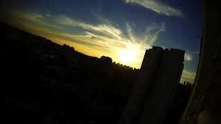 Pôr do Sol em São Paulo # TimeLapse com GoPro Hero3  # Robson Real Google+