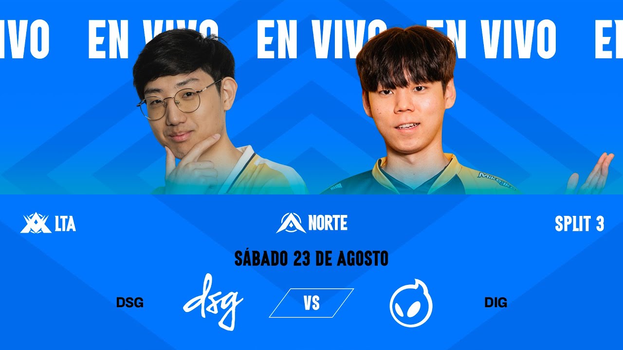 DSG vs DIG | LTA NORTE | Semana 5 - Día 1 Split 3 | Fase de eliminación (Bo5)