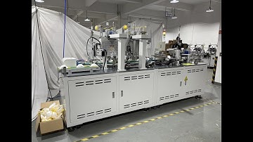 N95,CE,Cup Shape Automatic Servo High Speed Mask Machine, Medical, Surgical Melt blown mask,China